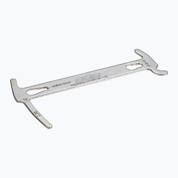 Kalibr řetězu BBB Cycling Chainchecker With Chain Hook silver