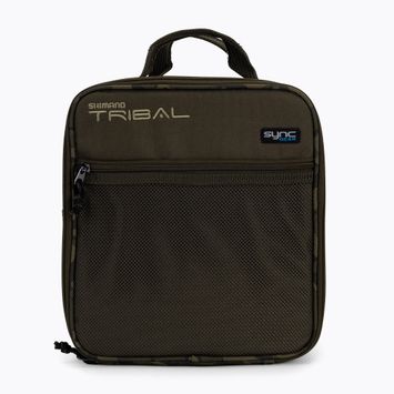 Hnědá rybářská taška Shimano Tribal Sync Gear SHTSC03