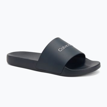 Pánské nazouváky Calvin Klein HM0HM00455 Pool Slide Rubber navy