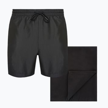 Calvin Klein Dárkové balení šortky + sada ručníků černá