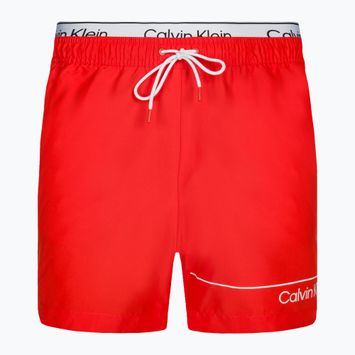 Pánské plavecké šortky  Calvin Klein Medium Double WB hot heat