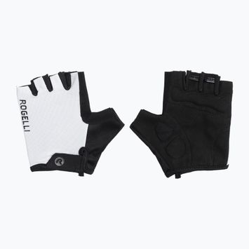 Pánské cyklistické rukavice Rogelli Core white