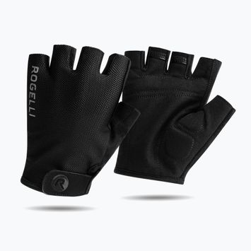 Dětské cyklistické rukavice Rogelli Core Jr black