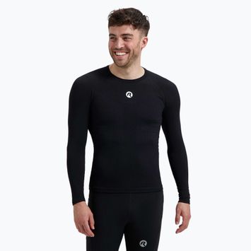 Cyklistický dres longsleeve Rogelli Core Base Layer 2 ks black