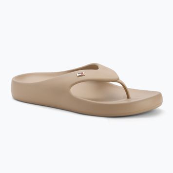 Dámské žabky Tommy Hilfiger Comfort Beach Sandal horseradish
