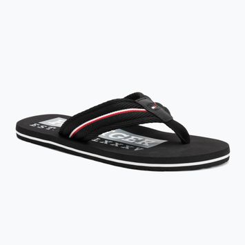 Pánské žabky Tommy Hilfiger Corporate Beach Sandal black