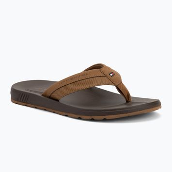 Pánské žabky  Tommy Hilfiger Molded Beach Sandal desert khaki