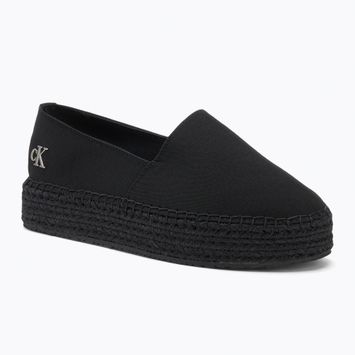 Dámské boty Calvin Klein Flatform Espadrille Mg/Hdw triple black