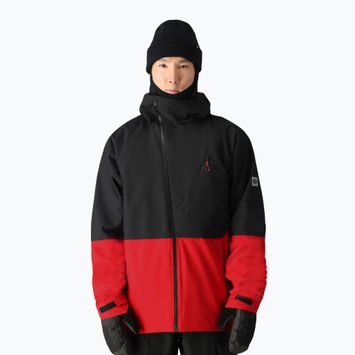 Pánská snowboardová bunda 686 Hydra Thermagraph true red colorblock