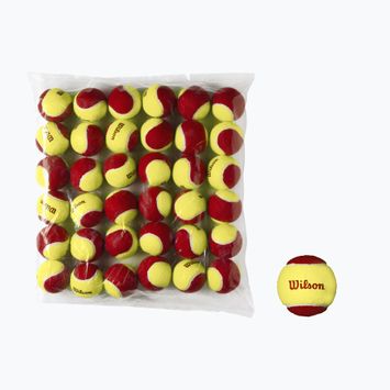 Sada dětských tenisových míčků Wilson Starter Red Tballs 36 ks žlutá/červená WRT13700B