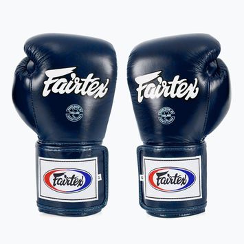 Boxerské rukavice  Fairtex Super Sparring - Locked Thumb blue
