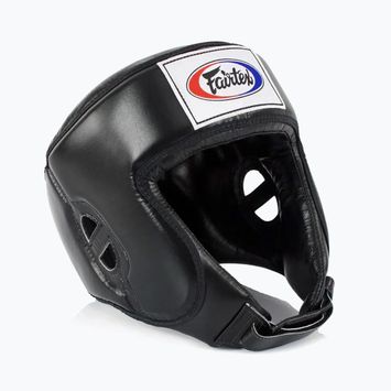 Ochranná helma Fairtex Muay Thai & Kickboxing Competition black