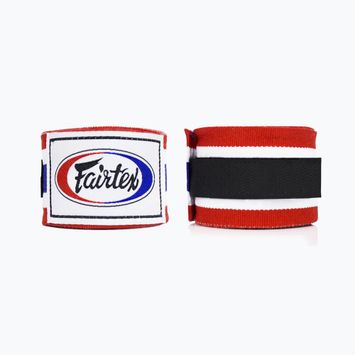 Boxerské bandáže  Fairtex Handwraps 455 cm red/white/blue