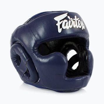 Dětská boxerská helma   Fairtex Headguard for Kids blue