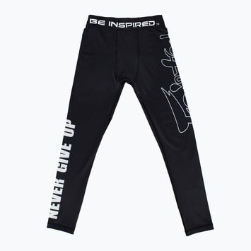 Pánské tréninkové legíny Fairtex Compression CP1 black