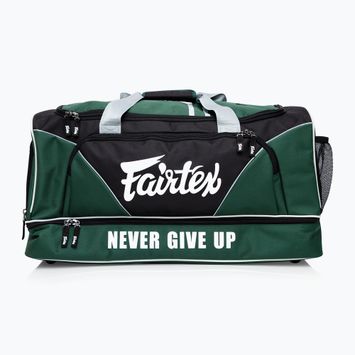 Tělocvičná taška Fairtex zelená/černá