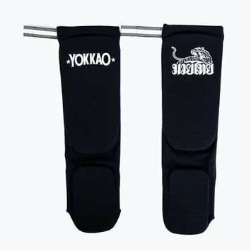Chrániče holení YOKKAO Muay Thai Boxing black cotton