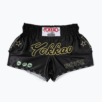 Pánské fitness šortky  YOKKAO Wax CarbonFit black