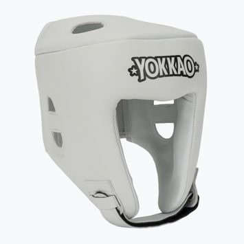 Boxerská helma YOKKAO Competition white