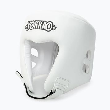 Boxerská helma YOKKAO Competition white