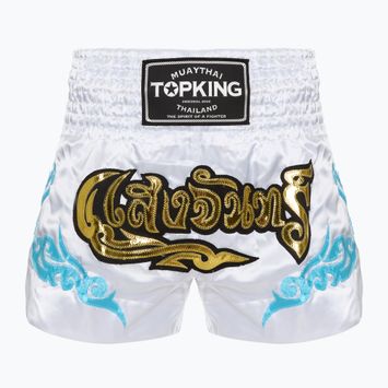 Tréninkové šortky Top King Kickboxing white