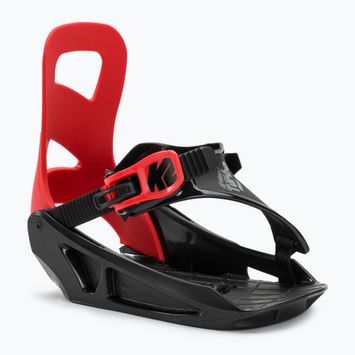 Dětské snowboardové vázání K2 Mini Turbo červené 11F1015/12