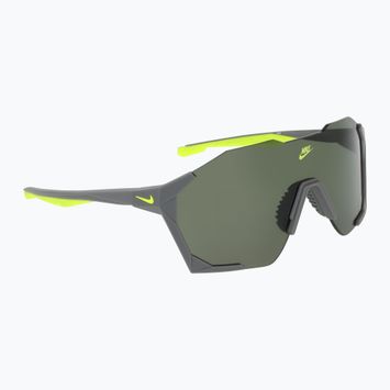 Sluneční brýle Nike Charged Shield matte smoke grey/green