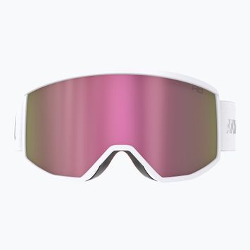 Lyžařské brýle  Atomic Four HD white/pink copper hd