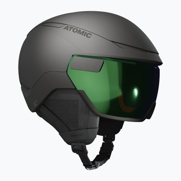 Lyžařská helma  Atomic Revent GT Amid Visor HD black/green hd