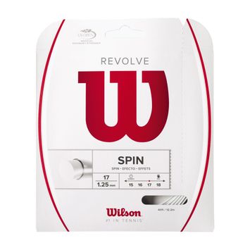 Tenisová struna Wilson Revolve 17 bílá WRZ946600+