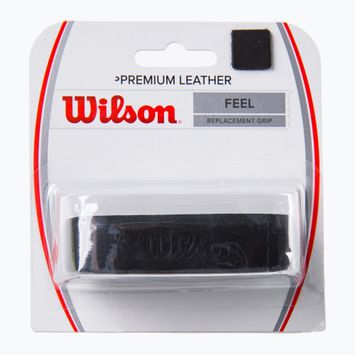 Wilson Premium Leather Grip Tenisový štít černý WRZ470300+
