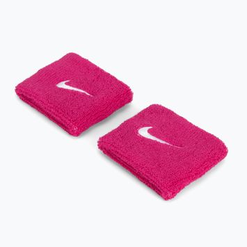 Náramky Nike Swoosh 2 ks tmavě růžové NNN04-639