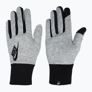 Dámské běžecké rukavice Nike Club Fleece grey heather/black/black