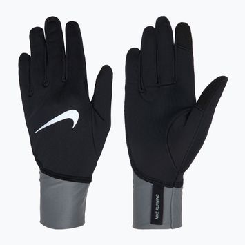 Dámské běžecké rukavice Nike Pacer Midweight RG black/smoke grey/silver