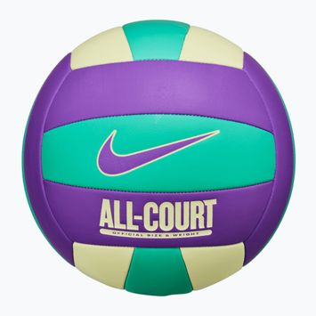 Volejbalový míč Nike All Court Volleyball black raspberry/green frost/lime ice velikost 5