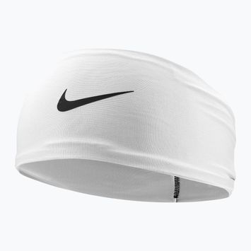 Čelenka  Nike Dri-Fit Fury Classic Wide Headband white/black/black