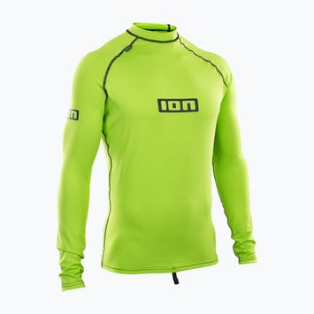 Pánské plavecké tričko longsleeve ION Lycra Promo lime green