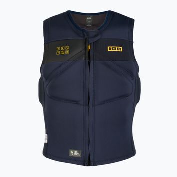 Pánská crash vesta ION Vector Amp Front Zip blue nights