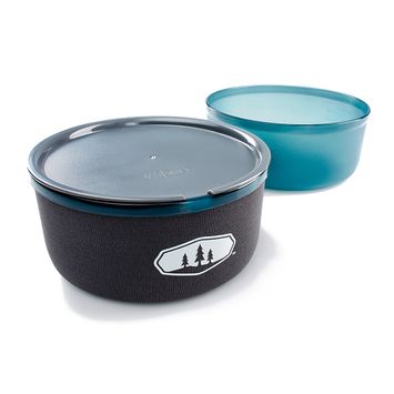 GSI Outdoors Ultralehká sada miska + hrnek modrá 77192