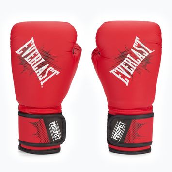 Dětské boxerské rukavice EVERLAST Junior Pu Prospect Gloves červené EV4600 RED-8 oz.