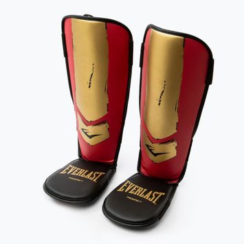 Chrániče holení a chodidel Everlast Prospect Youth Shin Guards red/gold