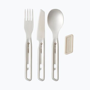 Příbory Sea to Summit Detour Stainless Steel Cutlery 3 pcs