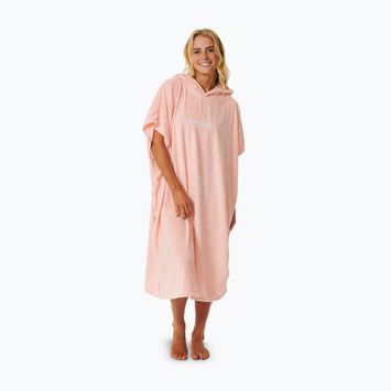Dámské pončo Rip Curl Classic Surf Hooded peach