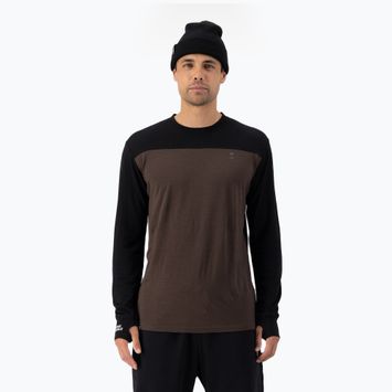 Pánské termo tričko longsleeve  Mons Royale Yotei Merino black