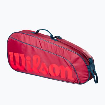 Wilson Junior 3 Pack dětská tenisová taška červená WR8023903001
