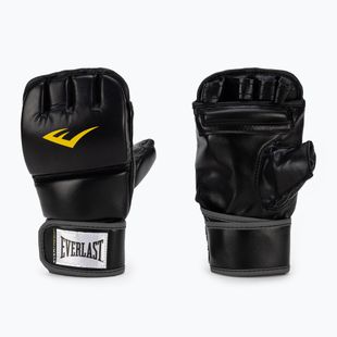Pánské grapplingové rukavice s palcem EVERLAST MMA Gloves black EV7562