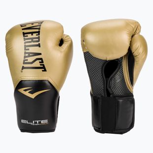 Pánské boxerské rukavice EVERLAST Pro Style Elite 12 zlaté EV2500 GOLD-10 oz.
