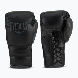 Boxerské rukavice Everlast Powerlock 2 Laced Pro Training black