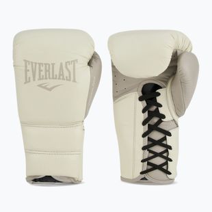 Boxerské rukavice Everlast Powerlock 2 Laced Pro Training white