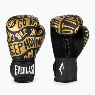 Boxerské rukavice Everlast Spark black/gold EV2150 BLK/GLD